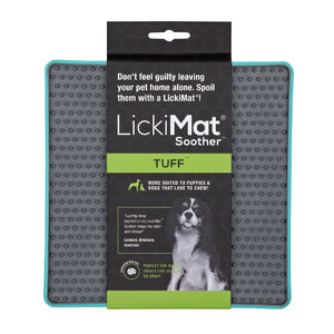 Lickimat Playdate Tuff Slow Food Anti Anxiety mat for dogs