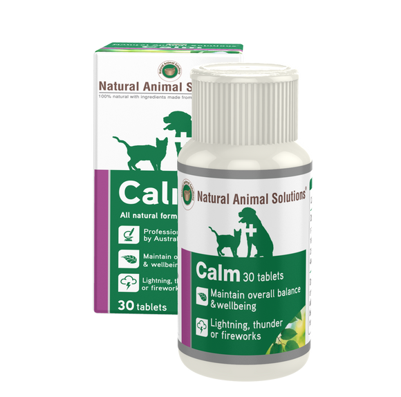 Calm Tablets 30- Natural Animal Solutions